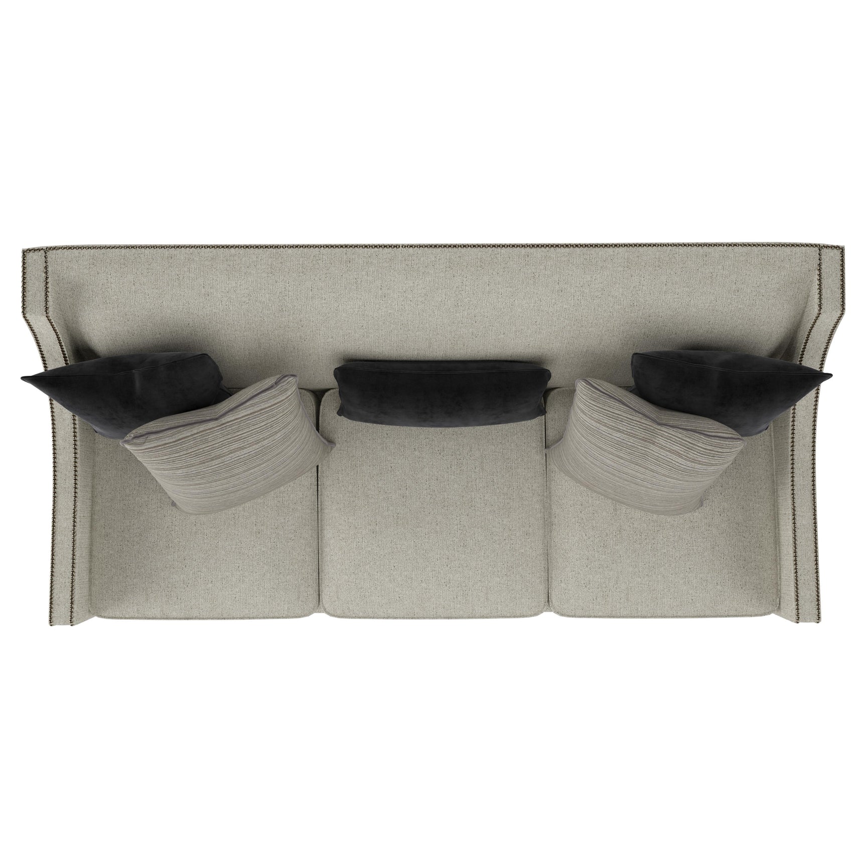 Palisades Grey Fabric Sofa - Ornate Home