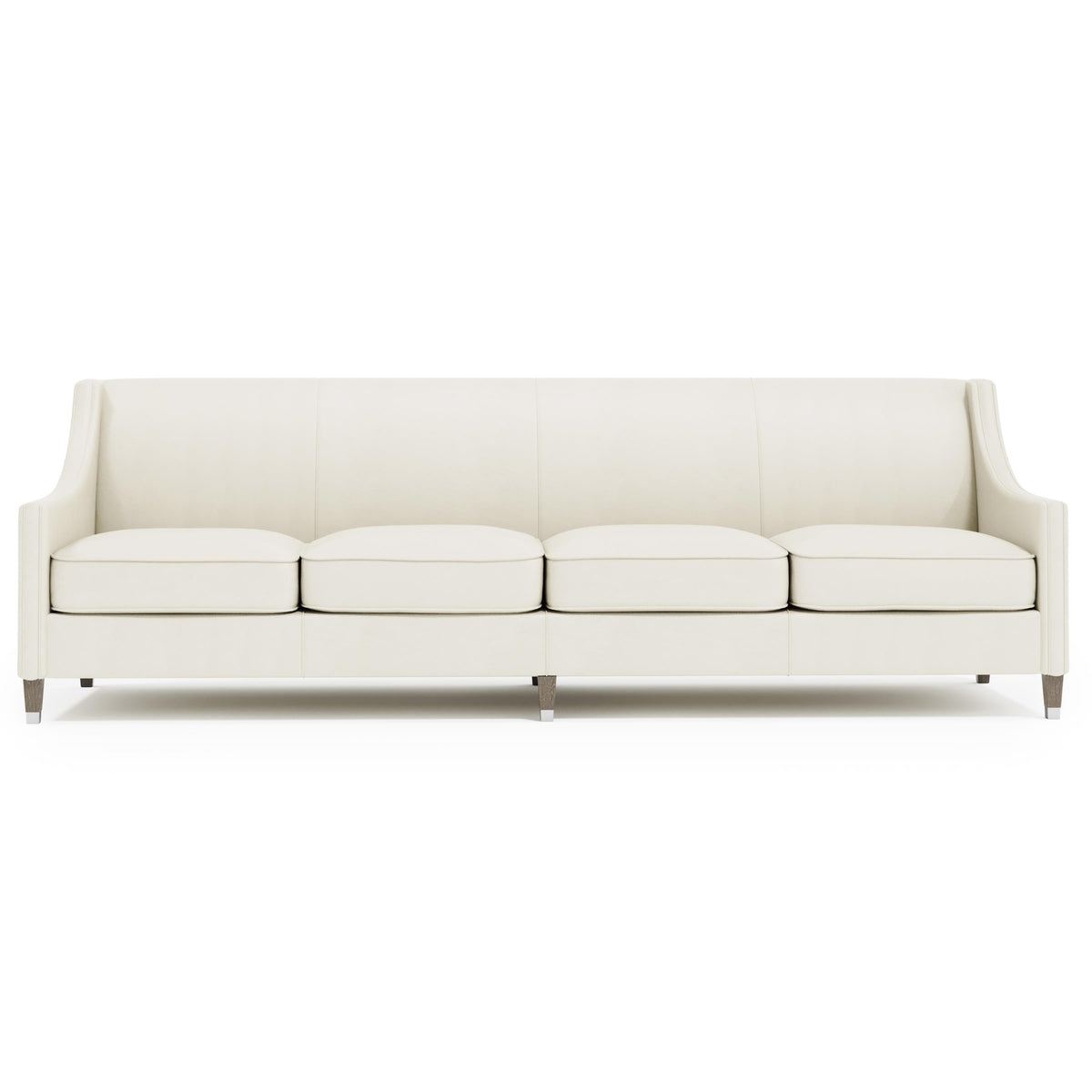 Palisades Ivory Sofa Without Pillows & Nails - Ornate Home