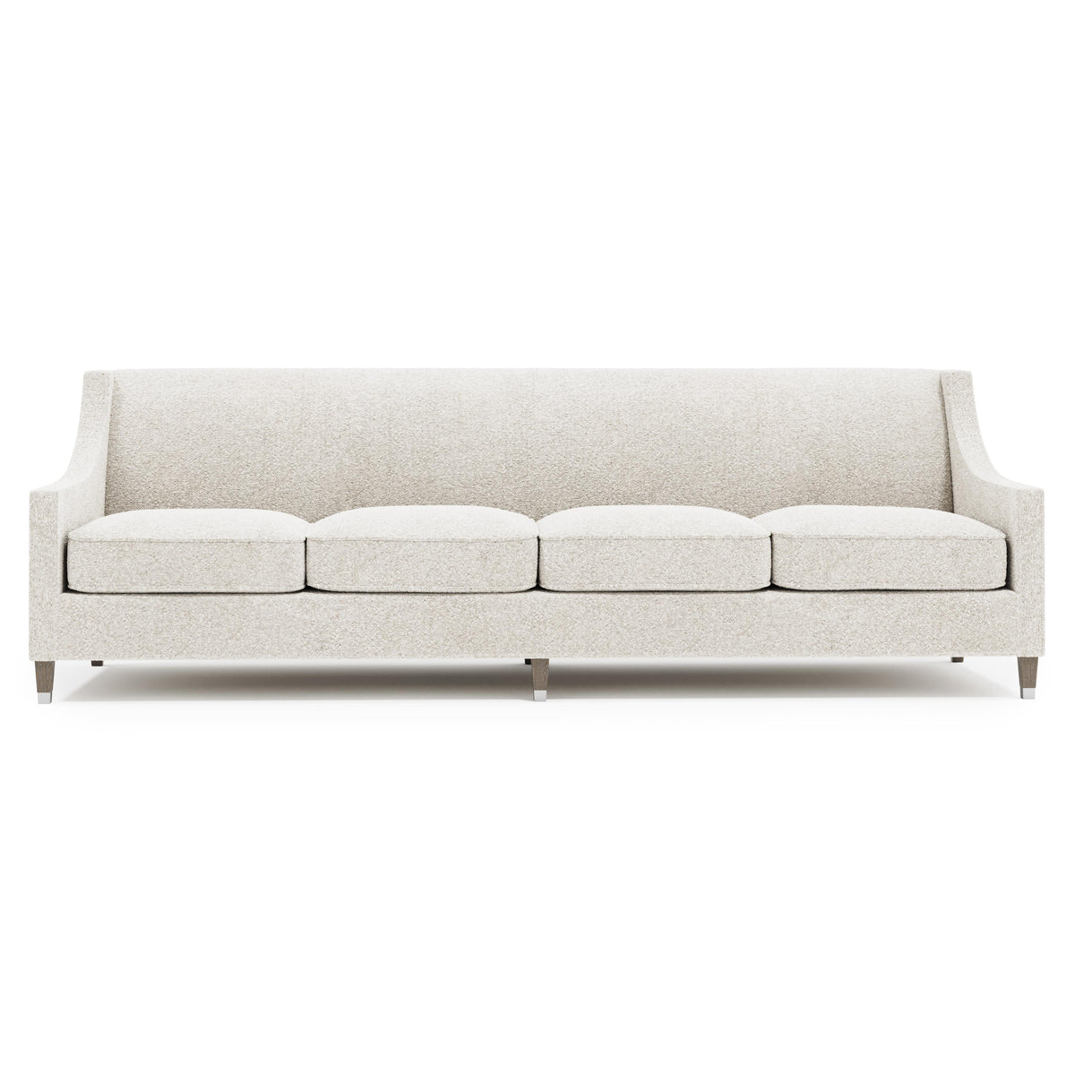 Palisades Ivory Sofa Without Pillows & Nails - Ornate Home