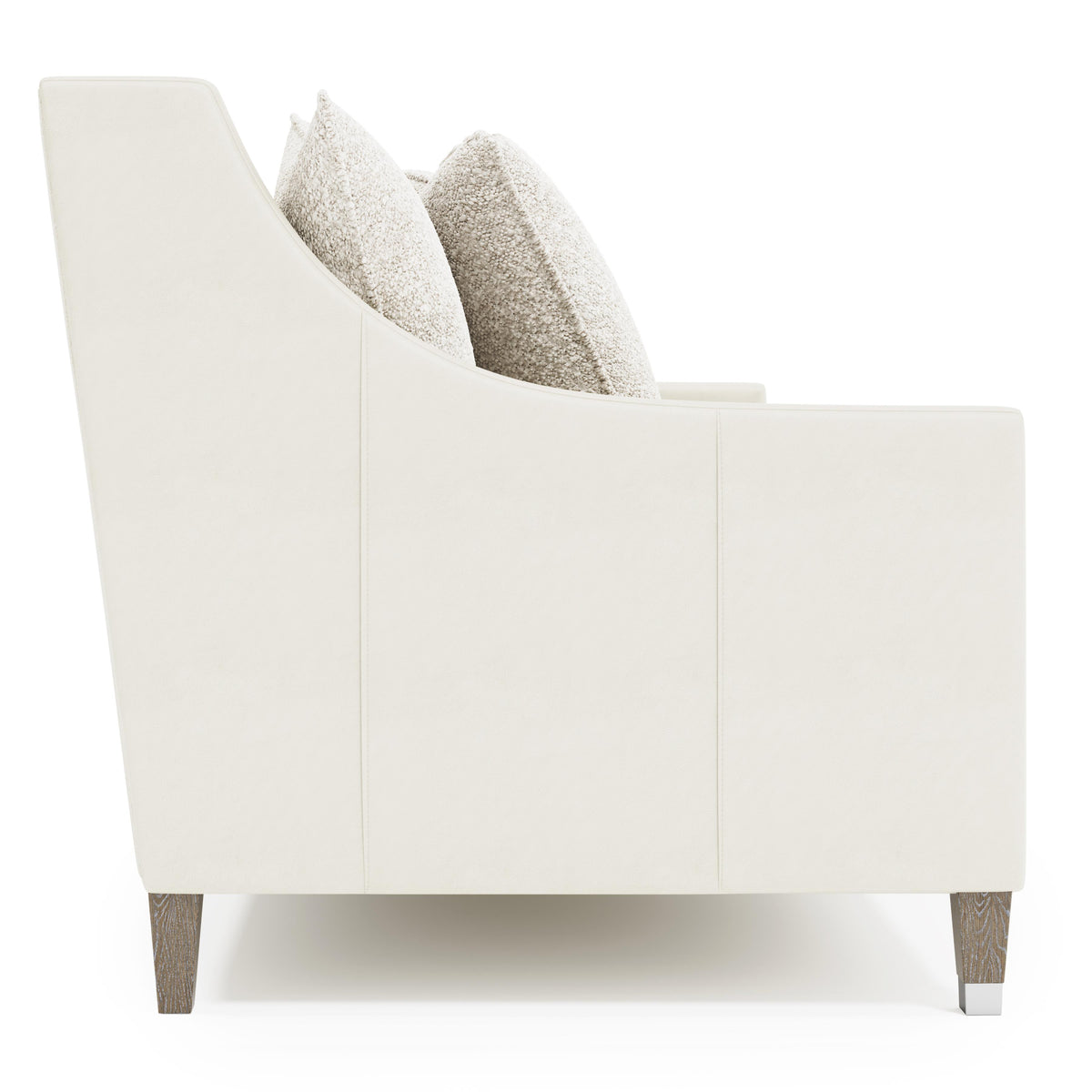 Palisades Mocha Sofa Without Nails - Ornate Home