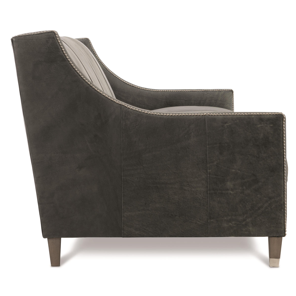 Palisades Mocha Sofa Without Pillows - Ornate Home