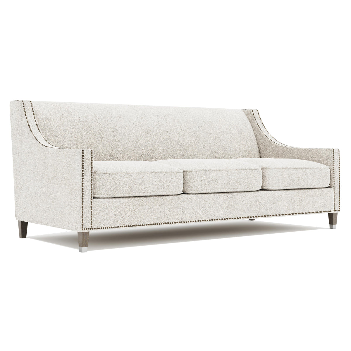 Palisades Mocha Sofa Without Pillows - Ornate Home