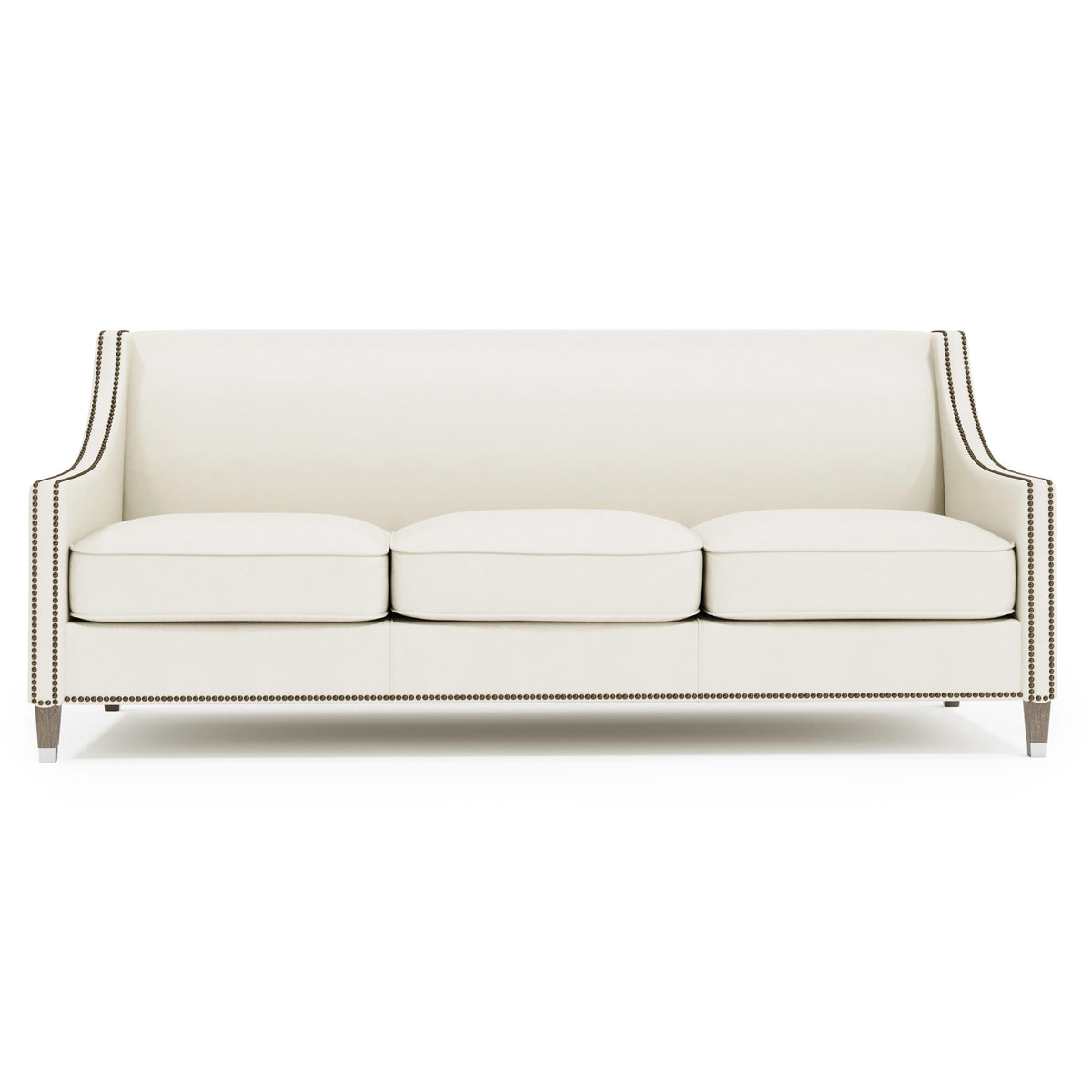 Palisades Mocha Sofa Without Pillows - Ornate Home