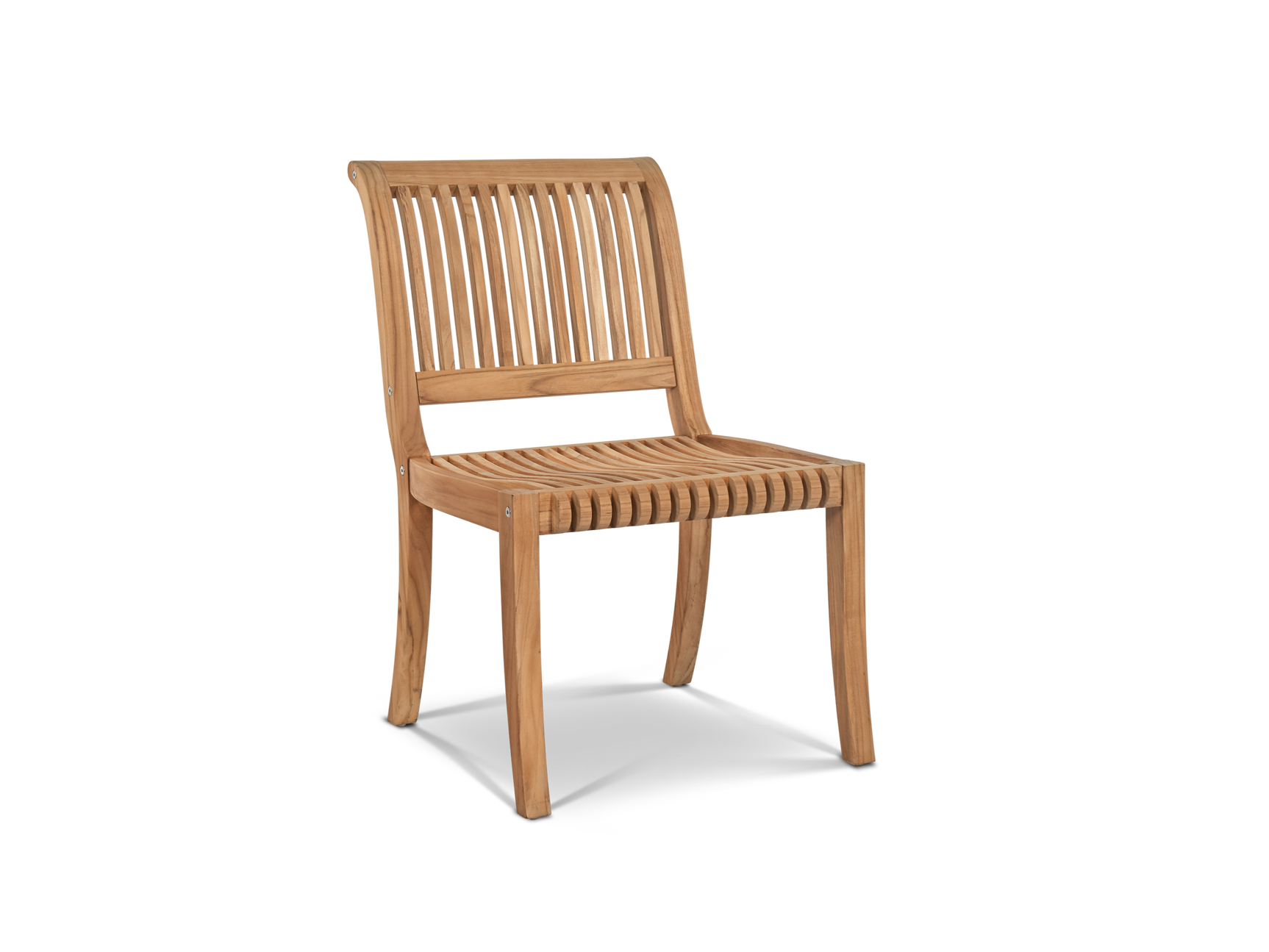 Palm 5-Piece Round Teak Outdoor Dining Set - Ornate Home