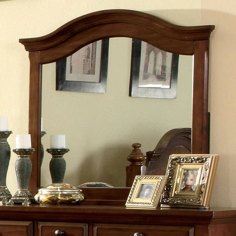 Palm Coast Light Walnut Mirror