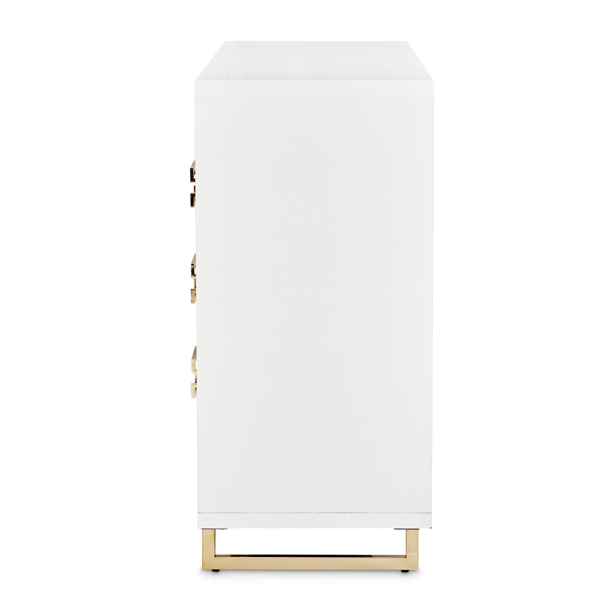 Palm Gate Cloud White Dresser - Ornate Home