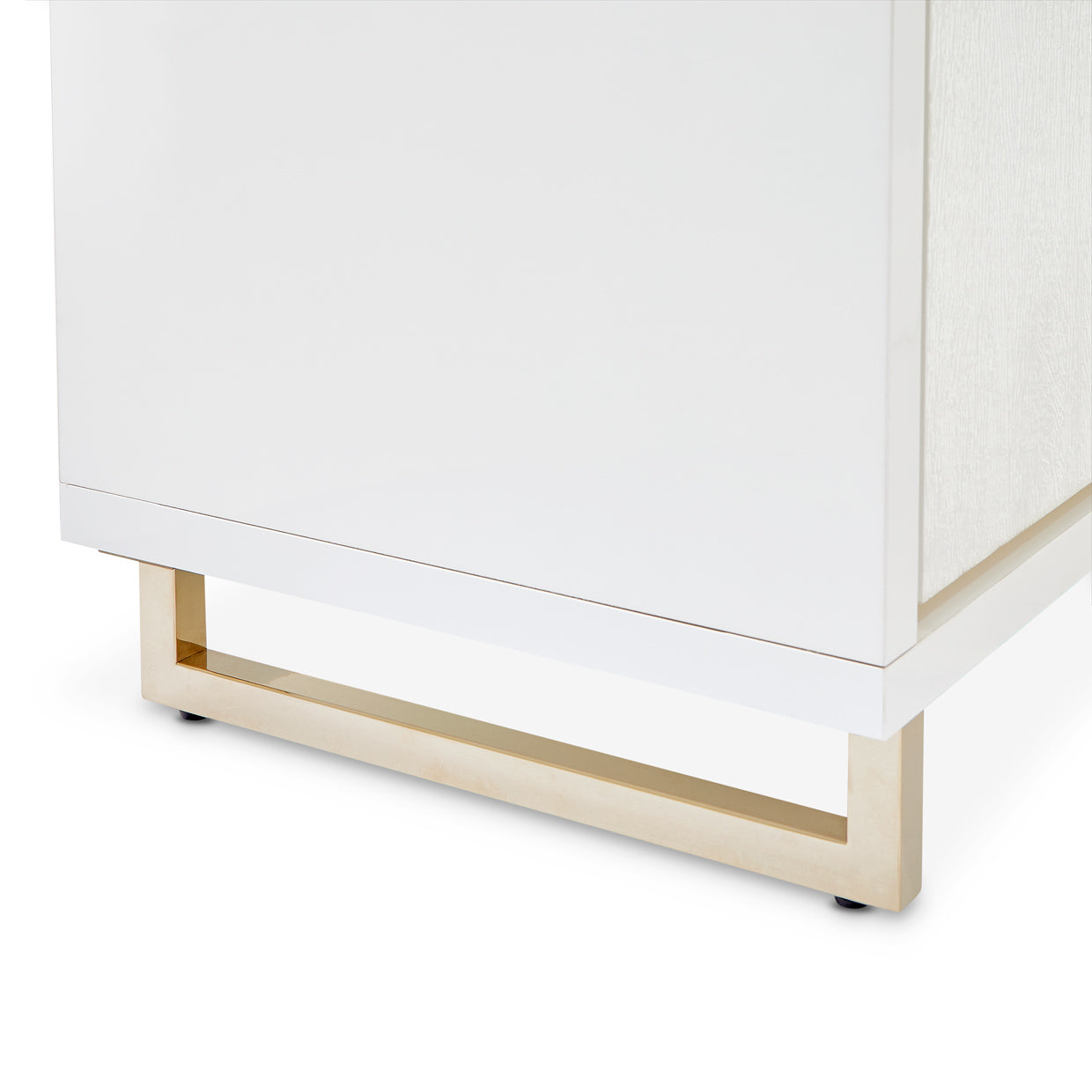 Palm Gate Cloud White Media Cabinet - Ornate Home