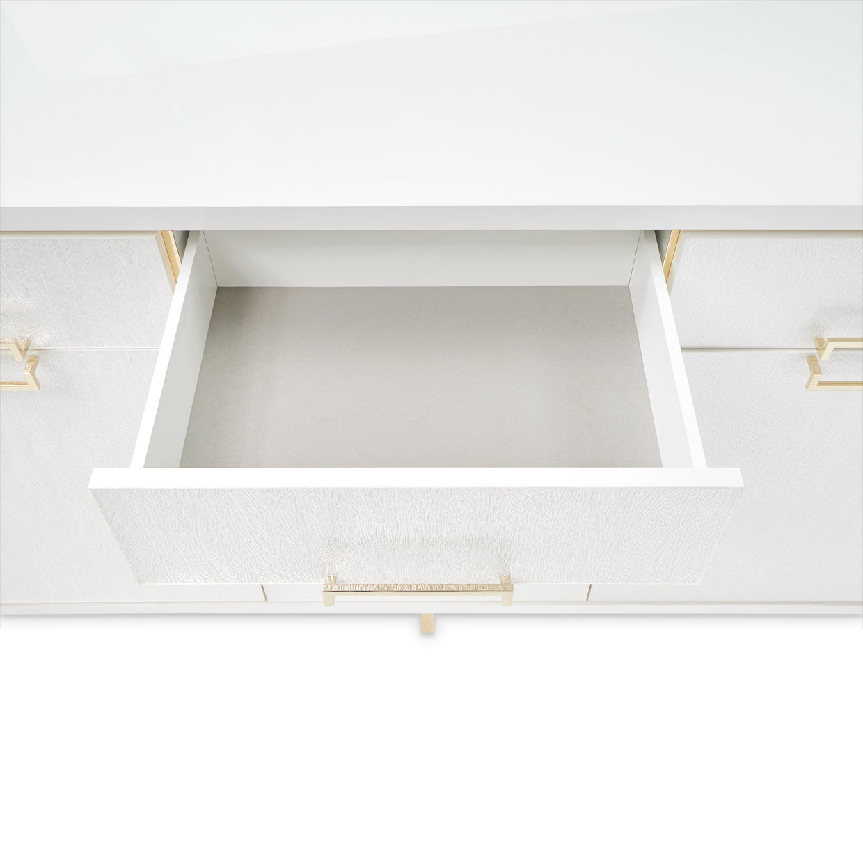 Palm Gate Cloud White Sideboard - Ornate Home