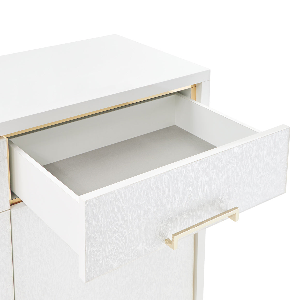 Palm Gate Cloud White Sideboard - Ornate Home