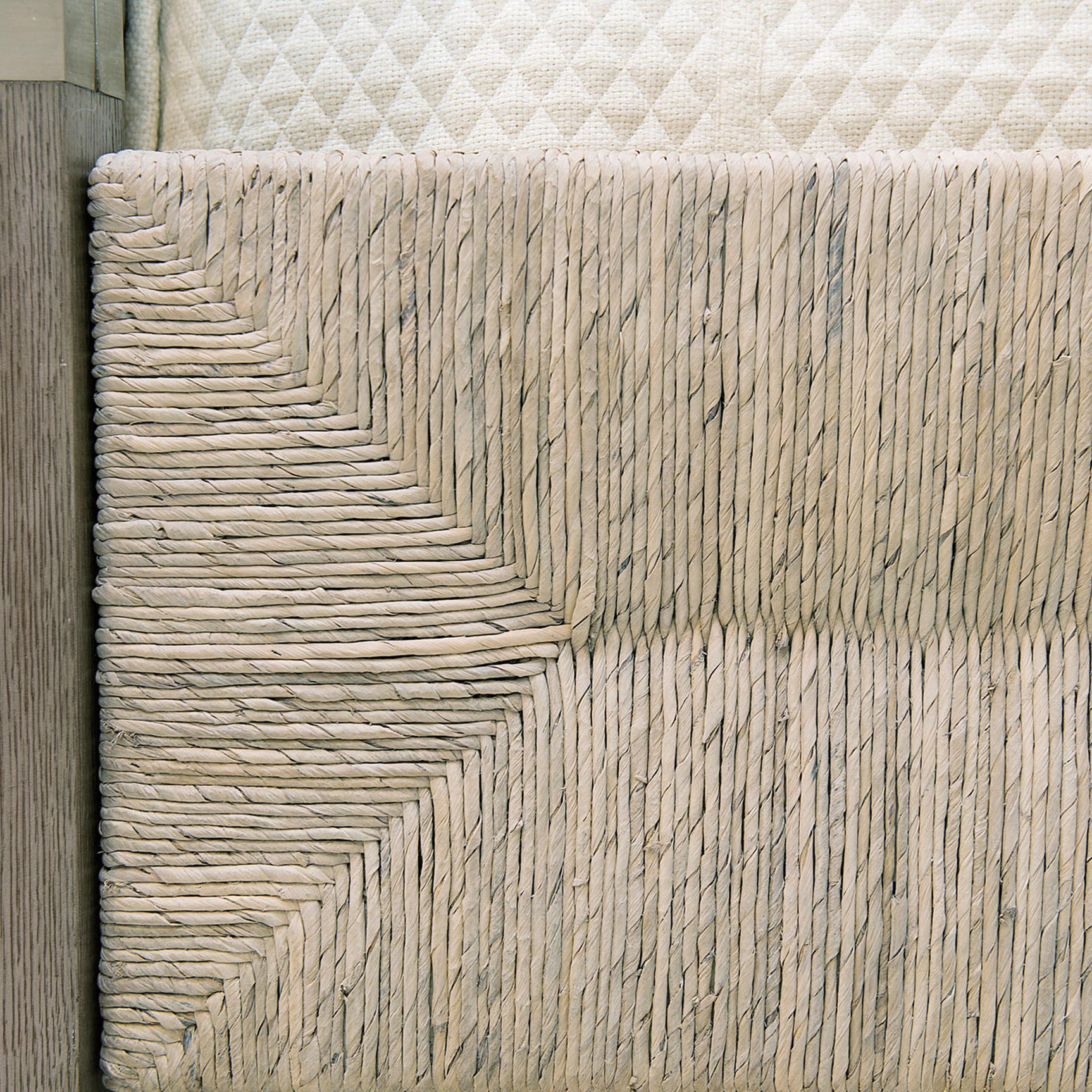 Palma Rustic Grey/Light grey Canopy King Bed - Ornate Home