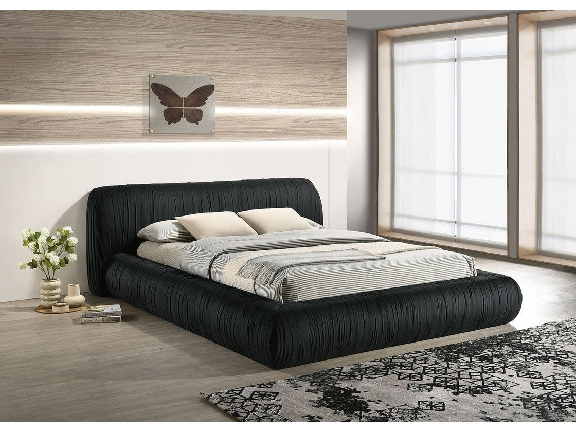 Palmdale Black E.King Bed - Ornate Home