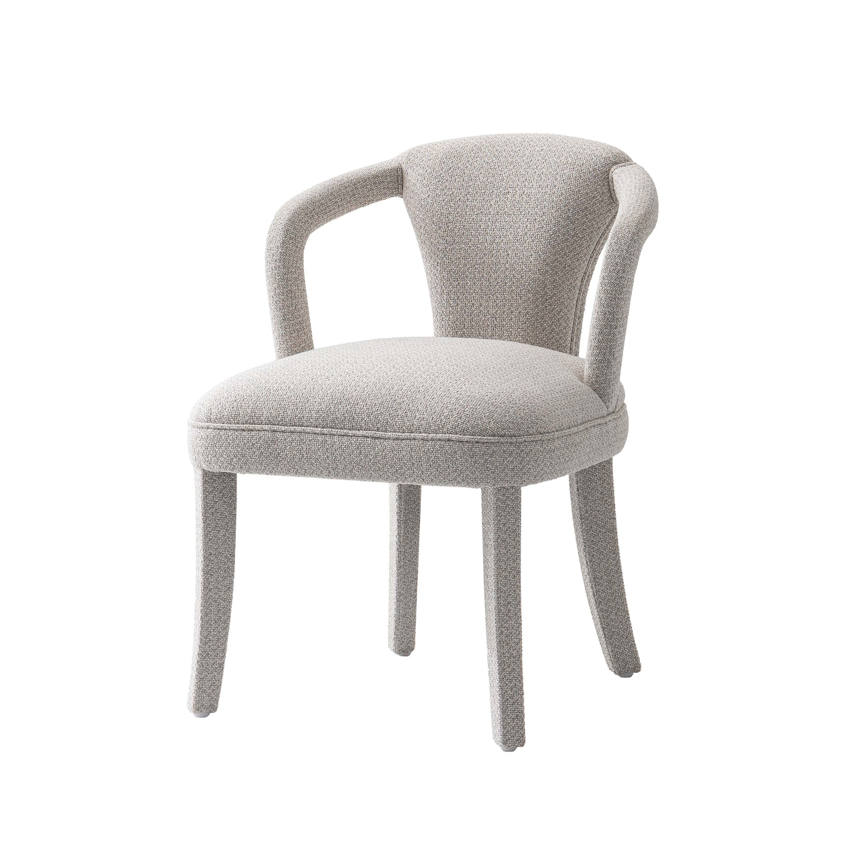 Palmer Dining Armchair in Silver Lining - Ornate Home
