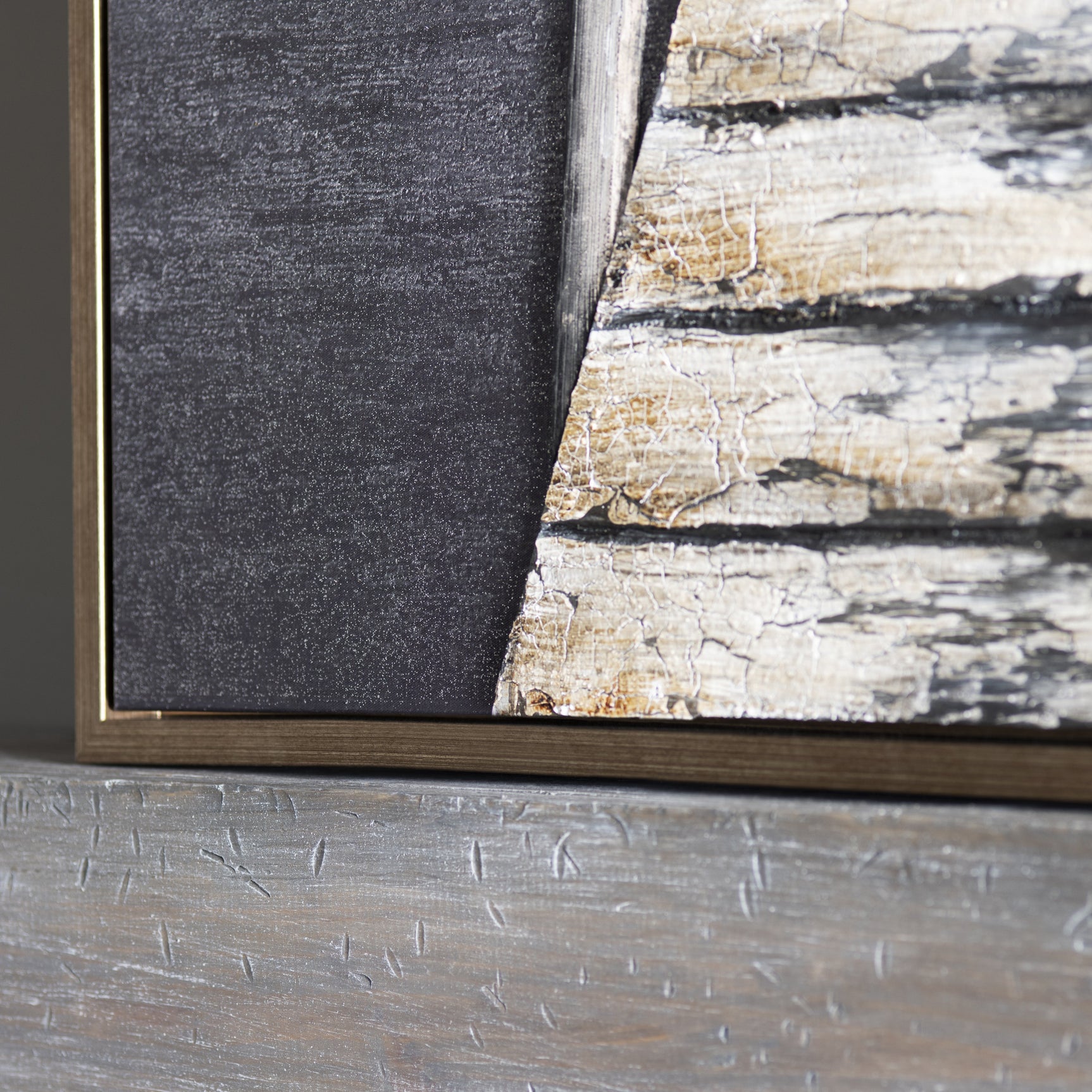 Palmer Gray/White Canvas