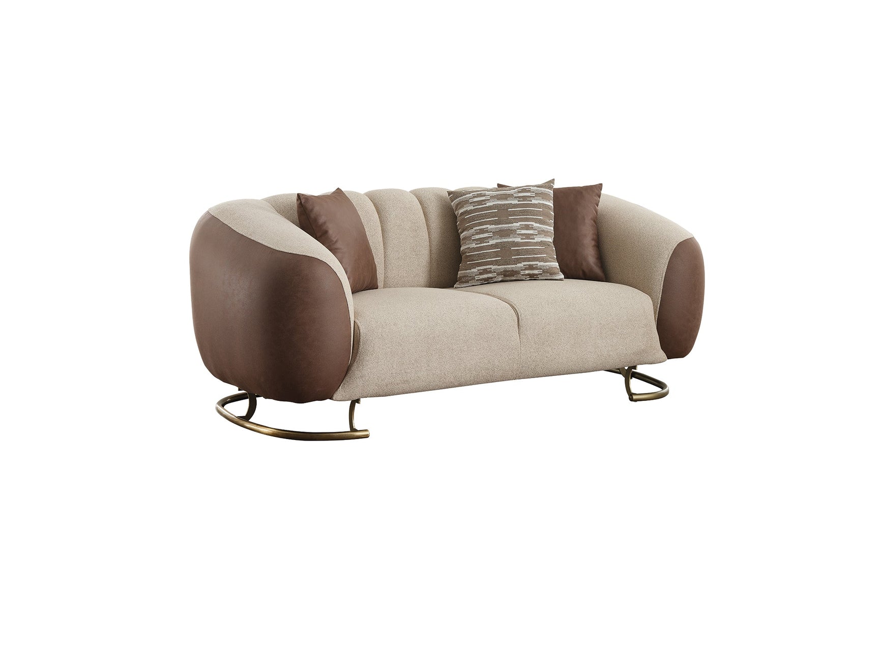Palmera Cream 3-pieces (Sofa & Loveseat & Chair) Living Room Set