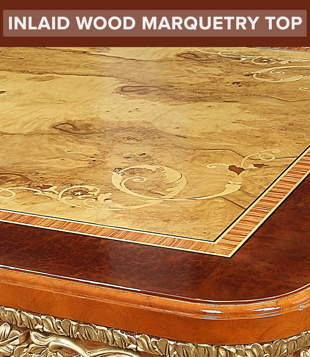 Paloma Cedar Red 7pc Dining Set / HD-8024 - Ornate Home