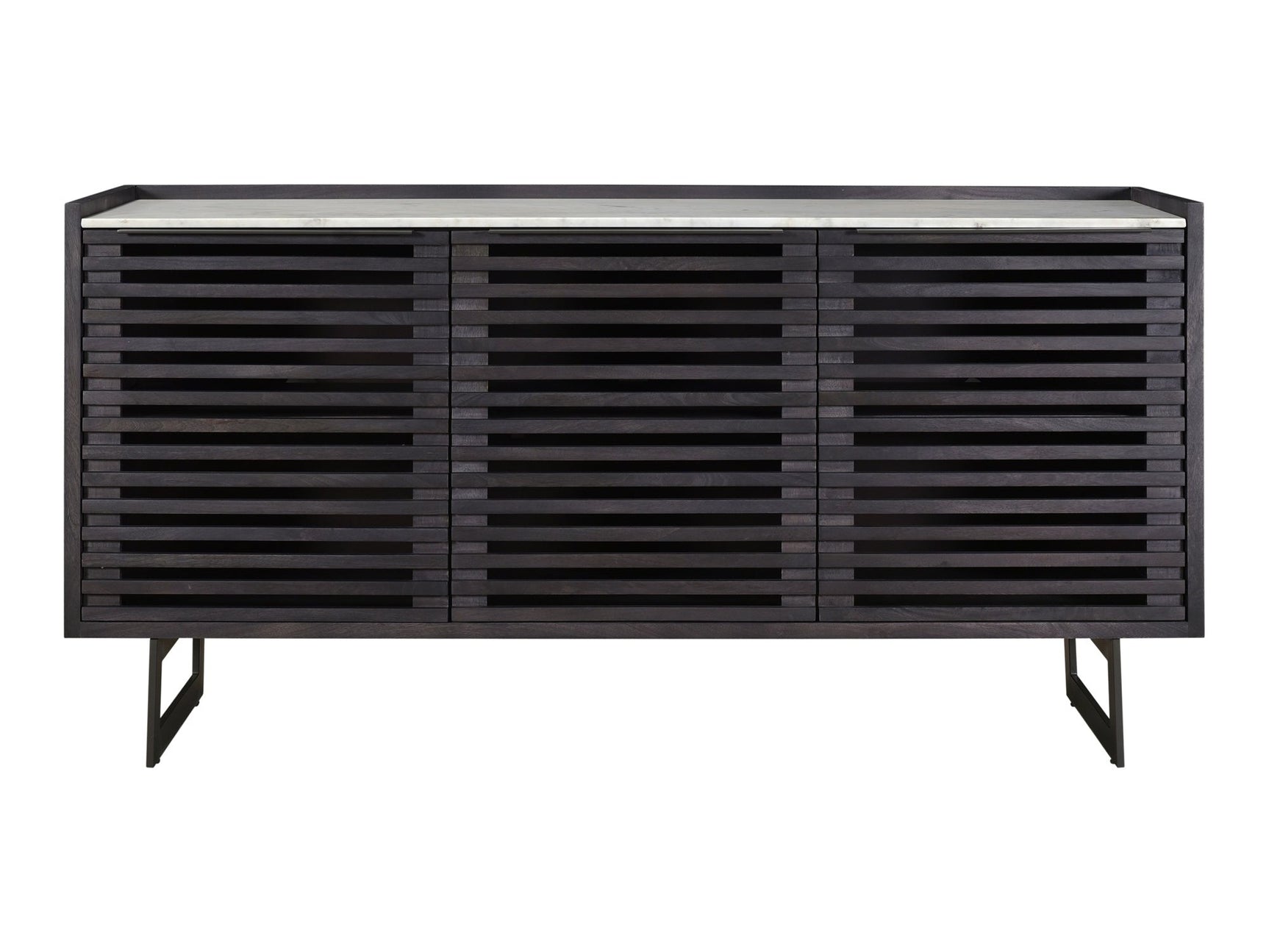 Paloma Charcoal Grey Sideboard - Ornate Home