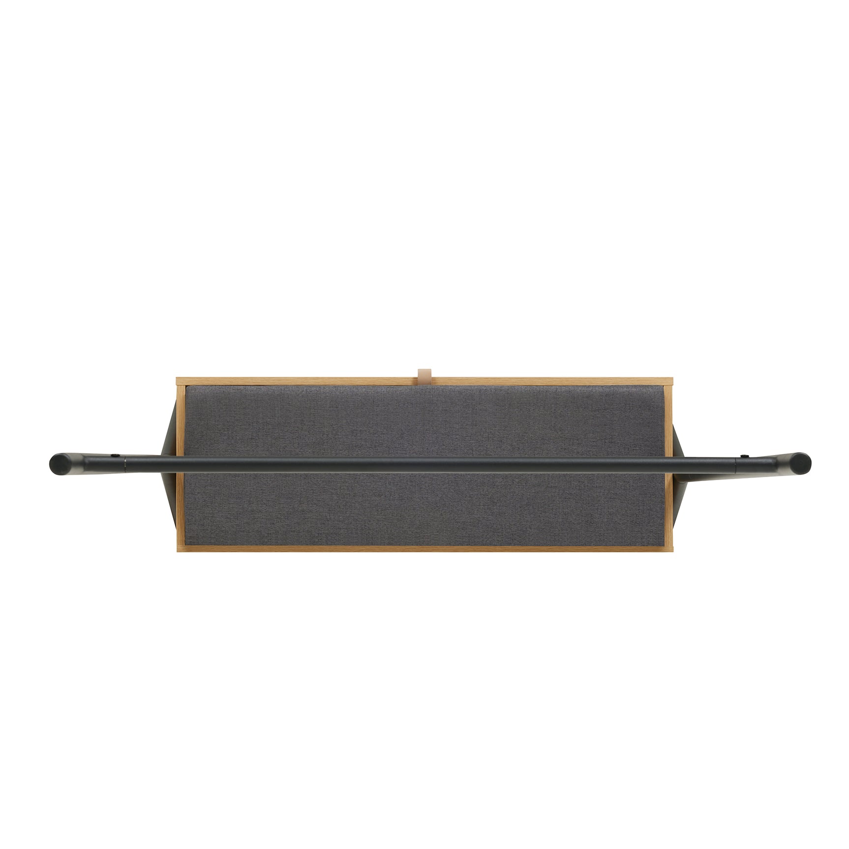 Paloma Open Hanging Closet in Natural Oak - Ornate Home