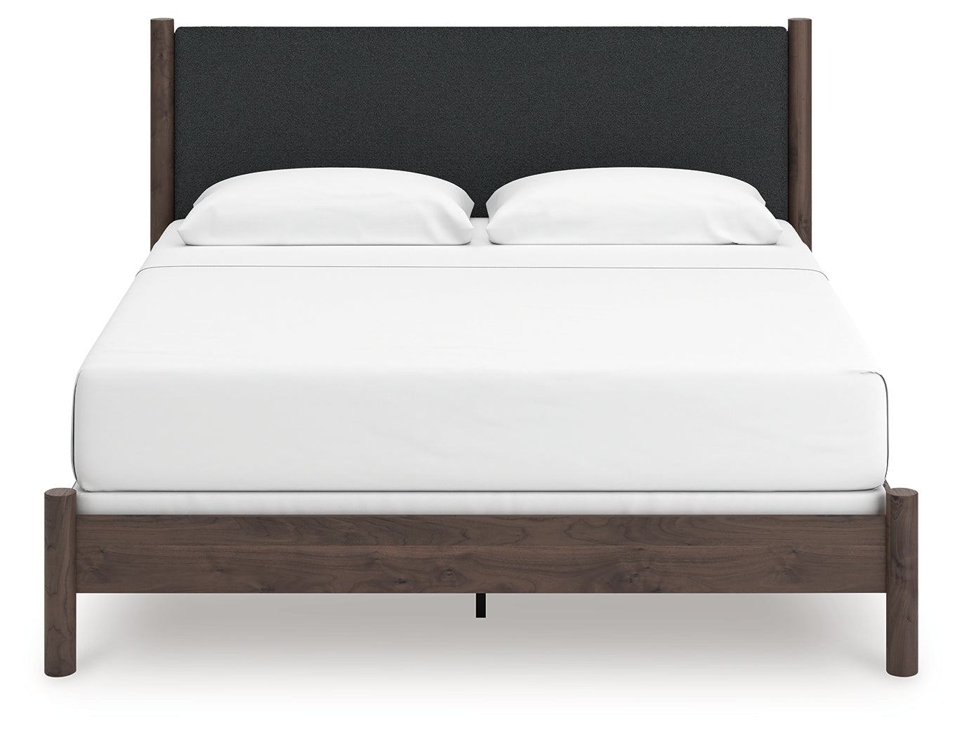 Pamytta Brown King Upholstered Panel Bed (Online Special Price) - Ornate Home