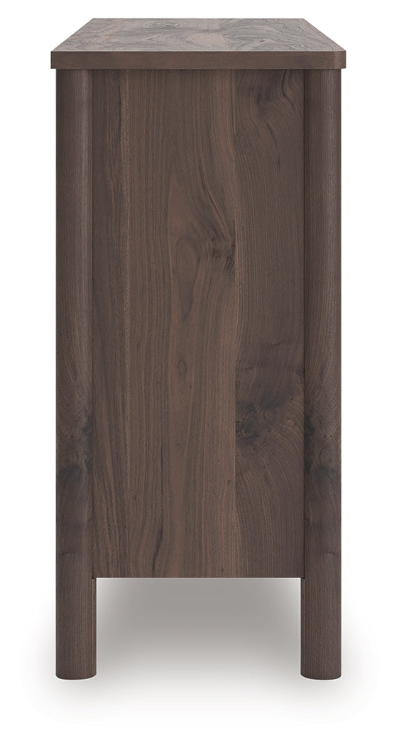 Pamytta Brown Six Drawer Dresser - Ornate Home