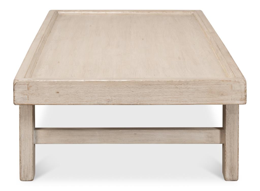 Panel Heritage Grey Large Wood Panel Coffee Table - Ornate Home