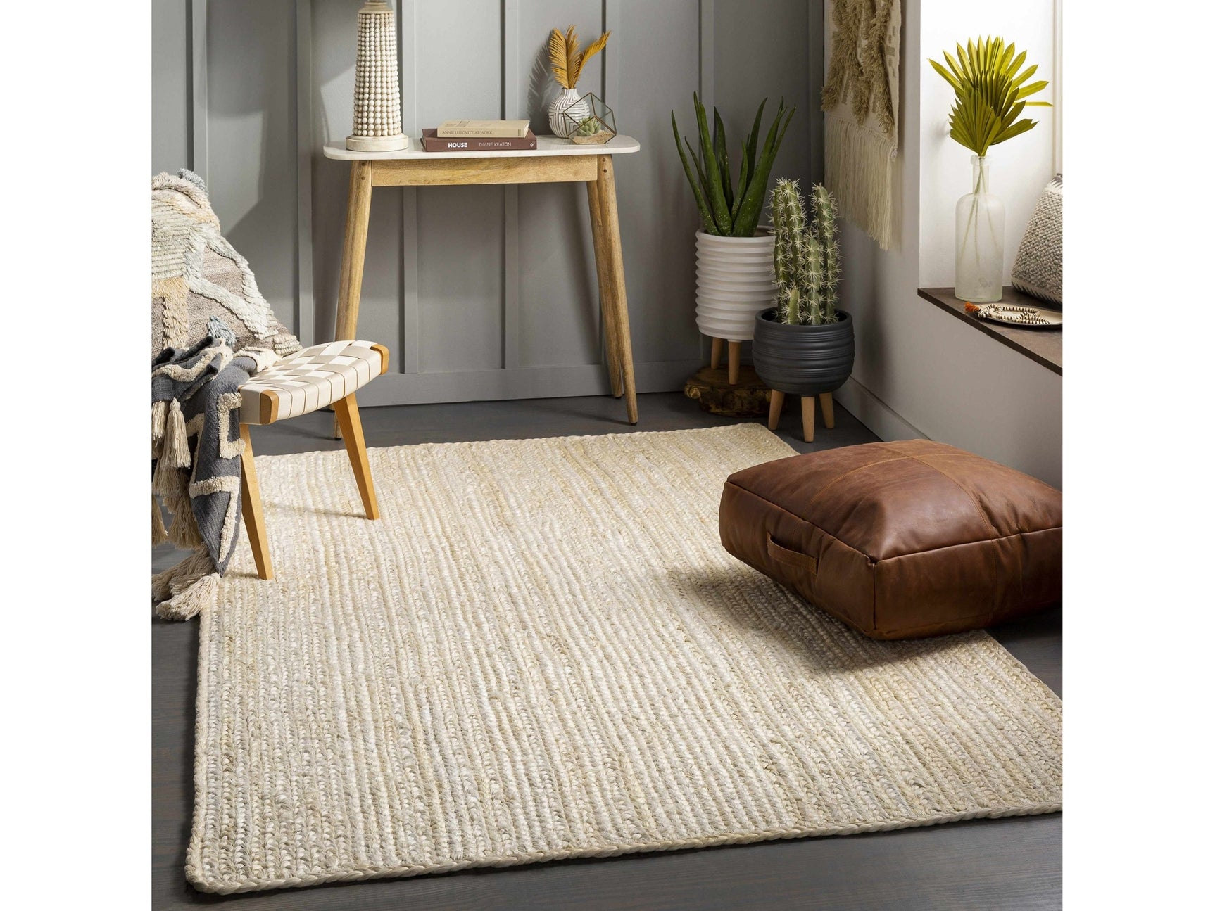 Pangnir Braided Jute Rug - Ornate Home
