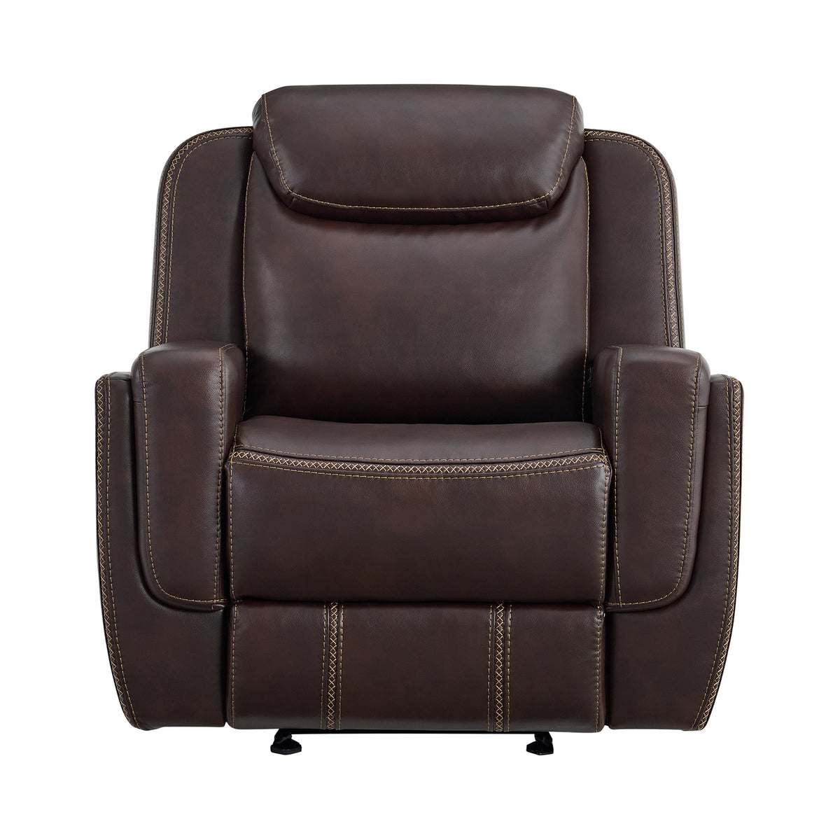 Panther Neono Brown Glider Motion Recliner - Ornate Home