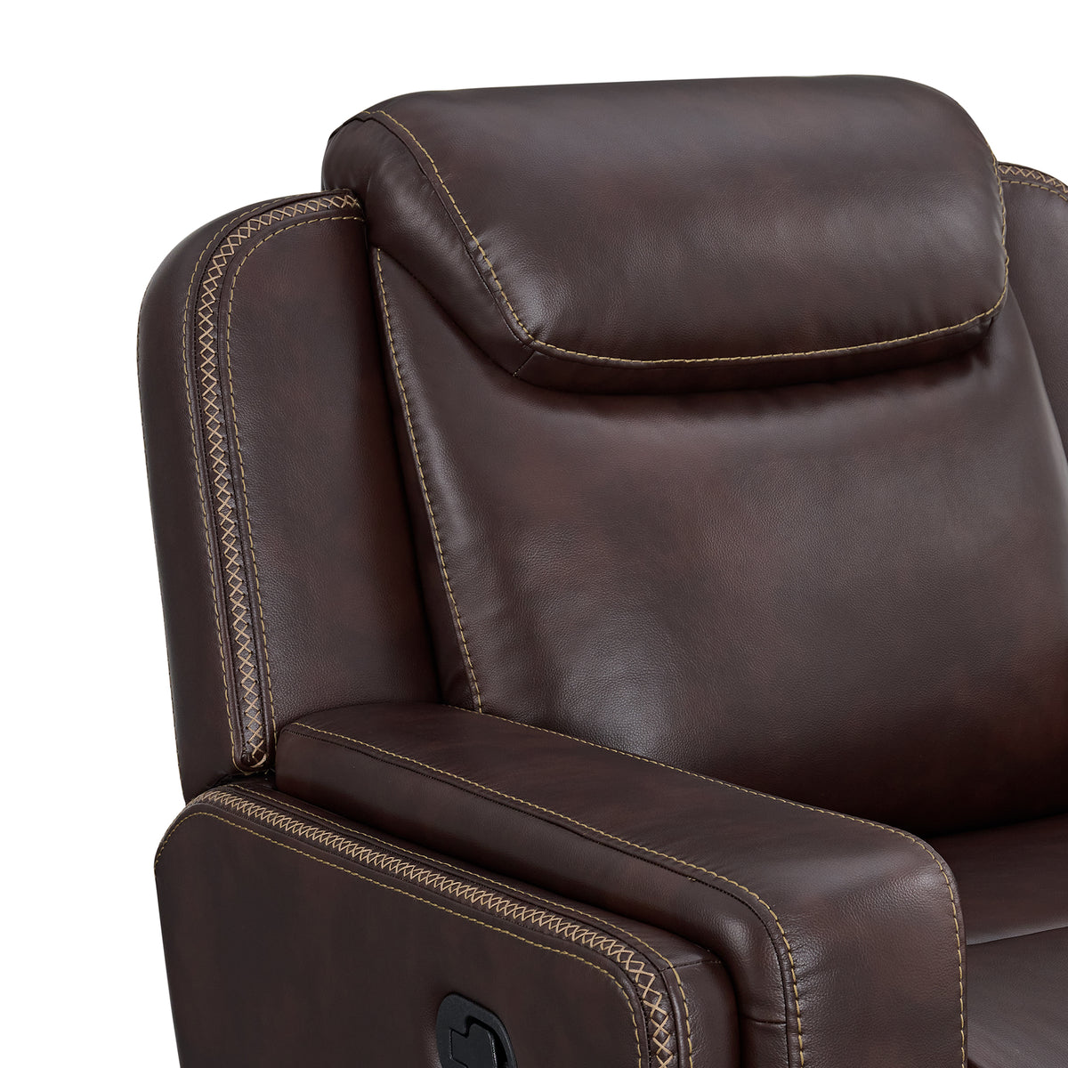 Panther Neono Brown Glider Motion Recliner - Ornate Home