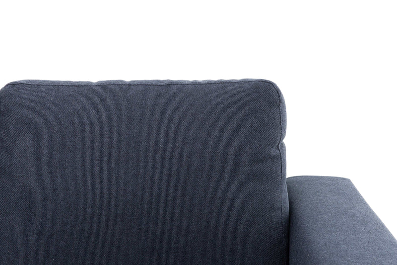 Stearns & Foster® Paolo Deep Blue Queen Sleeper Sofa w/ Memory Foam Mattress - Ornate Home