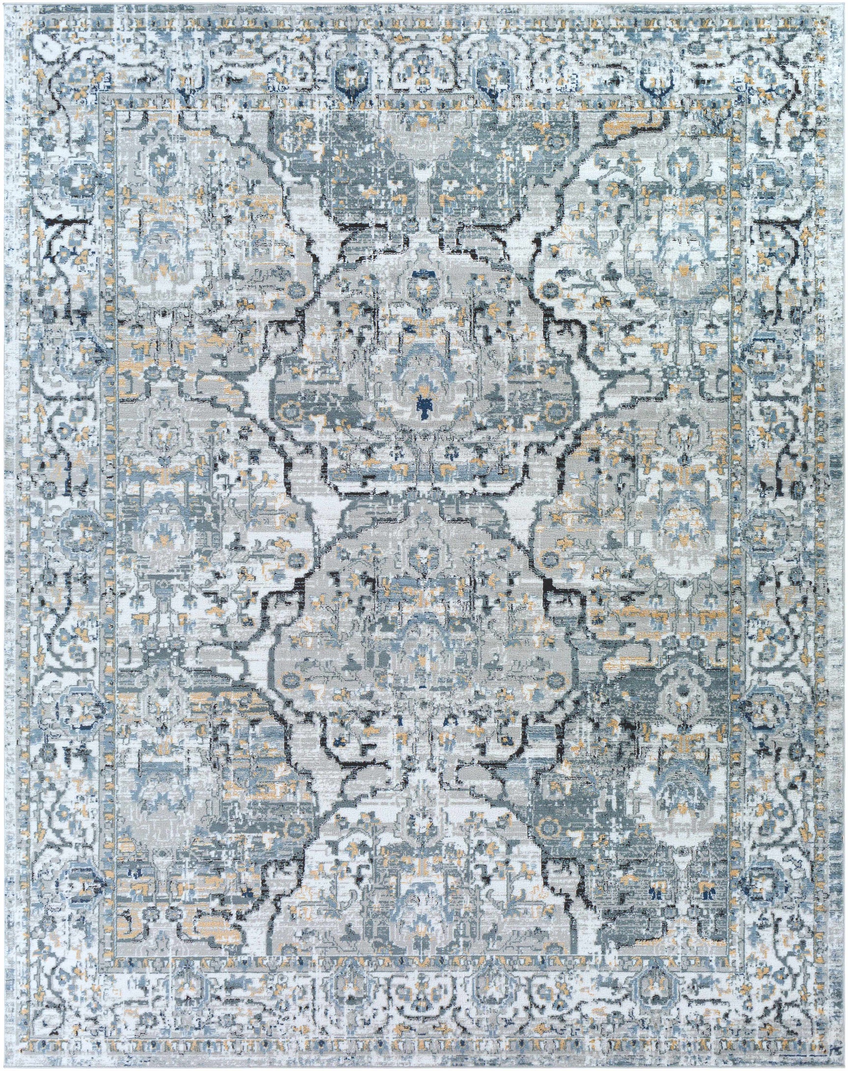 Parcoal Area Rug - Clearance - Ornate Home