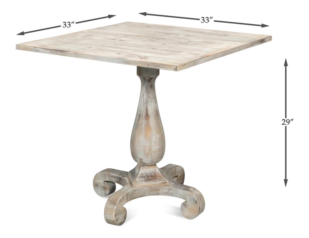 Paris Beige Bistro Table - Ornate Home