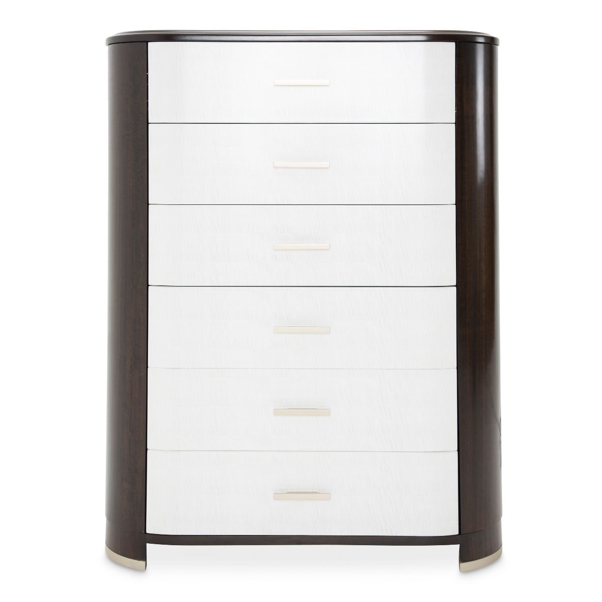 Paris Chic Espresso 6-Drawer Chest - Ornate Home
