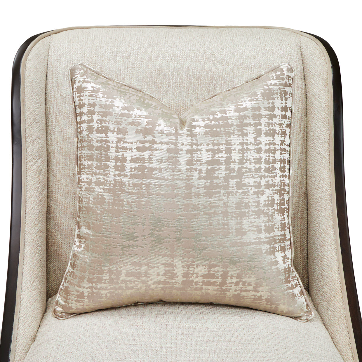 Paris Chic Espresso/Cremini Accent Chair - Ornate Home