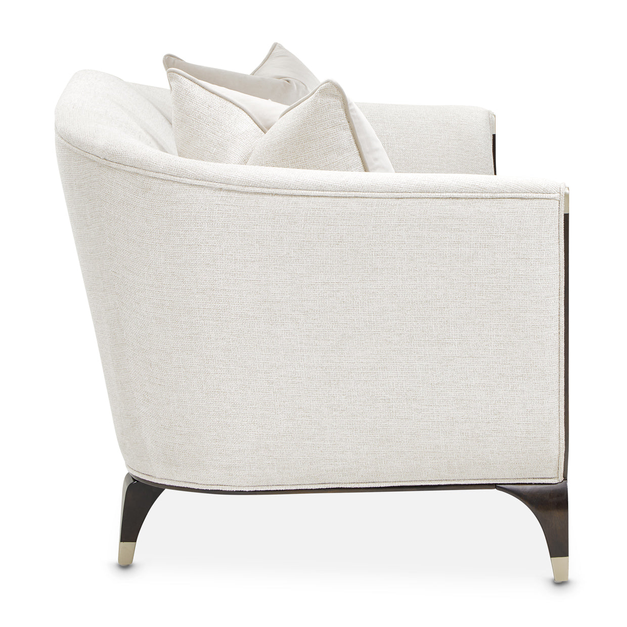 Paris Chic Espresso/Cremini Loveseat - Ornate Home