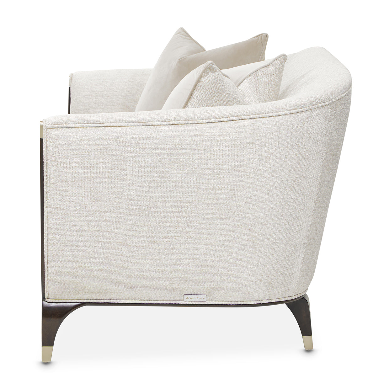 Paris Chic Espresso/Cremini Loveseat - Ornate Home