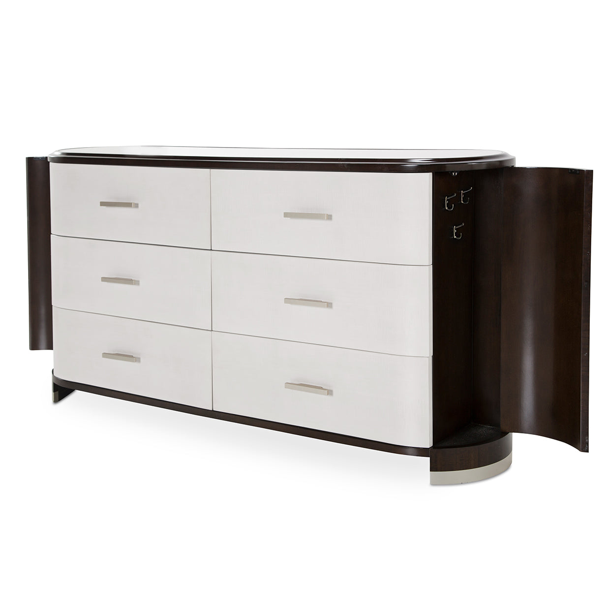 Paris Chic Espresso Dresser - Ornate Home