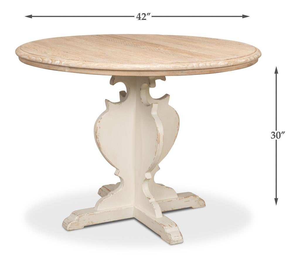 Paris White Bistro Table - Ornate Home