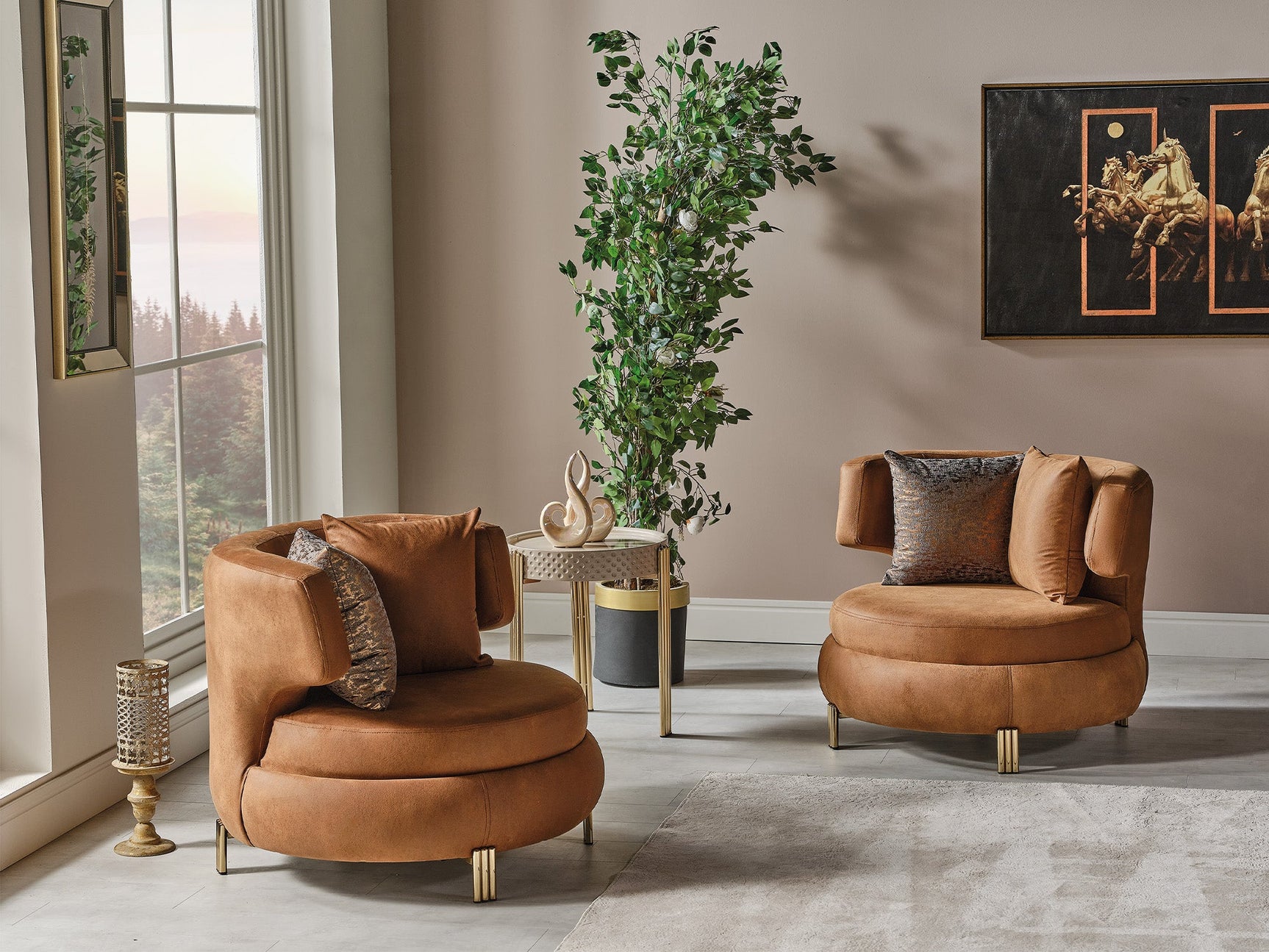 Paris Brown Chair