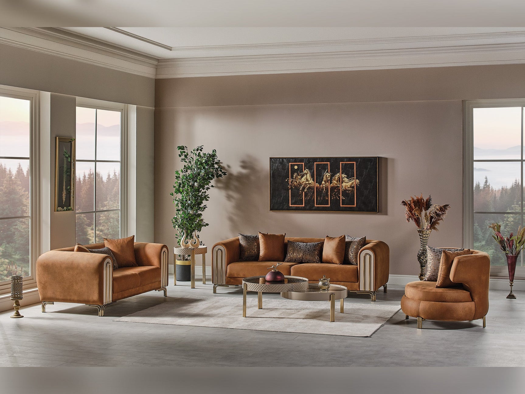 Paris Brown Chair