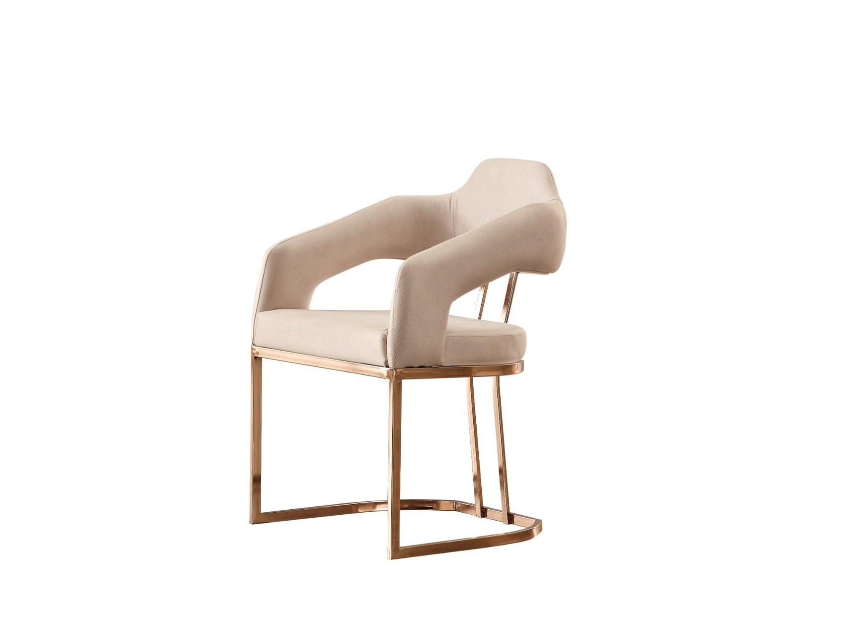 Paris Cream Dining Room Set (Consol With Mirror & Dining Table & 6 Dining Chair)