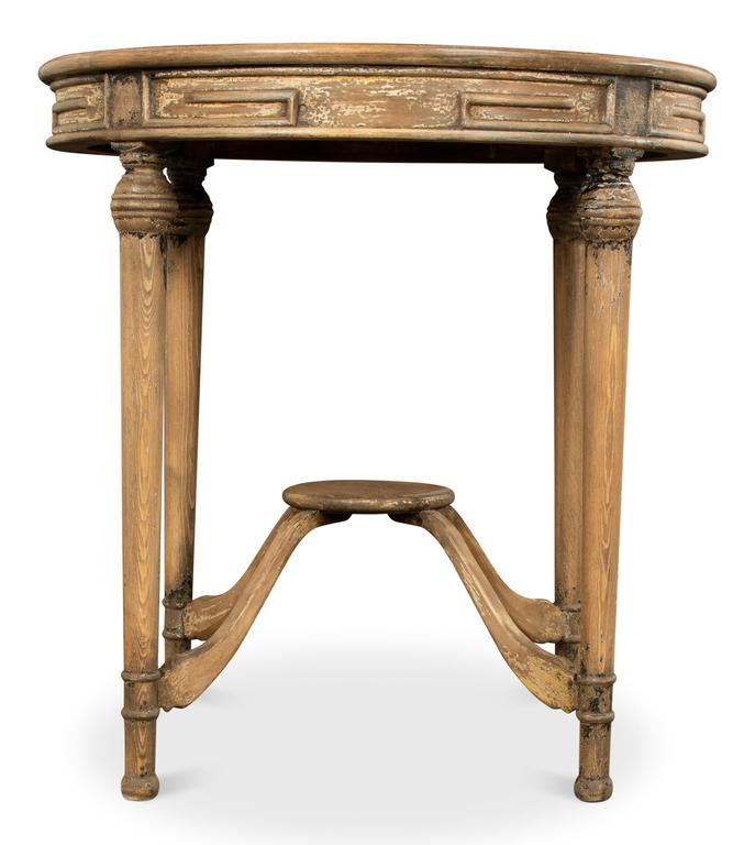 Parisian Salon Brown French Tea Table - Ornate Home