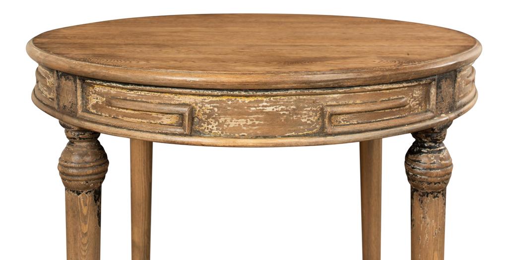 Parisian Salon Brown French Tea Table - Ornate Home