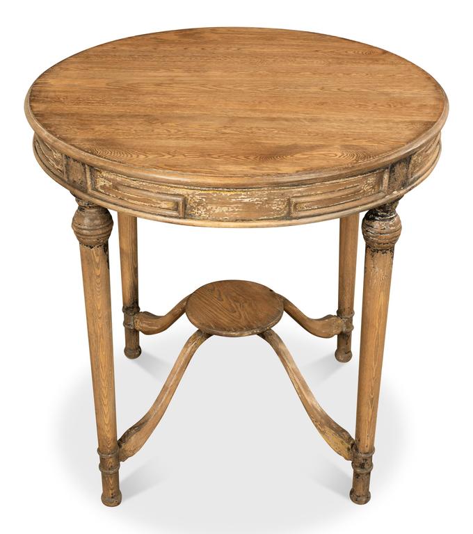 Parisian Salon Brown French Tea Table - Ornate Home