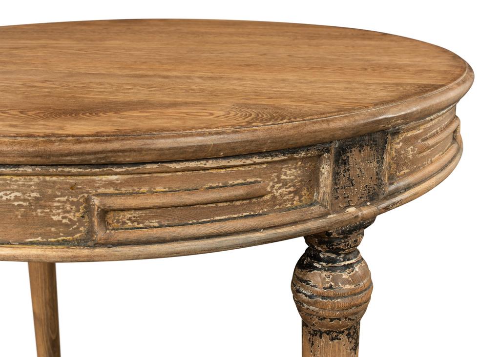 Parisian Salon Brown French Tea Table - Ornate Home