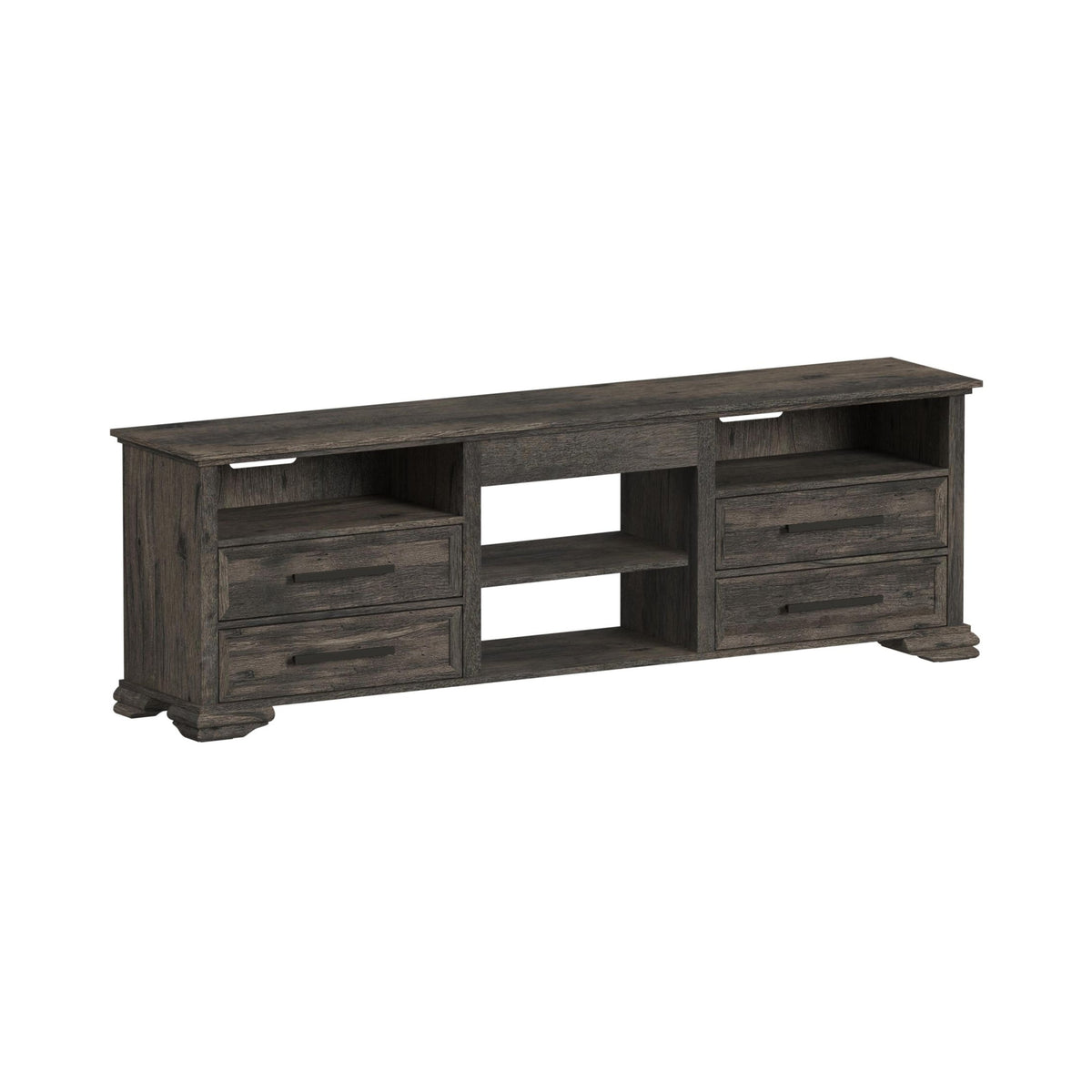 Park Ridge Charcoal 3-Piece Entertainment Center with 82'' TV Console