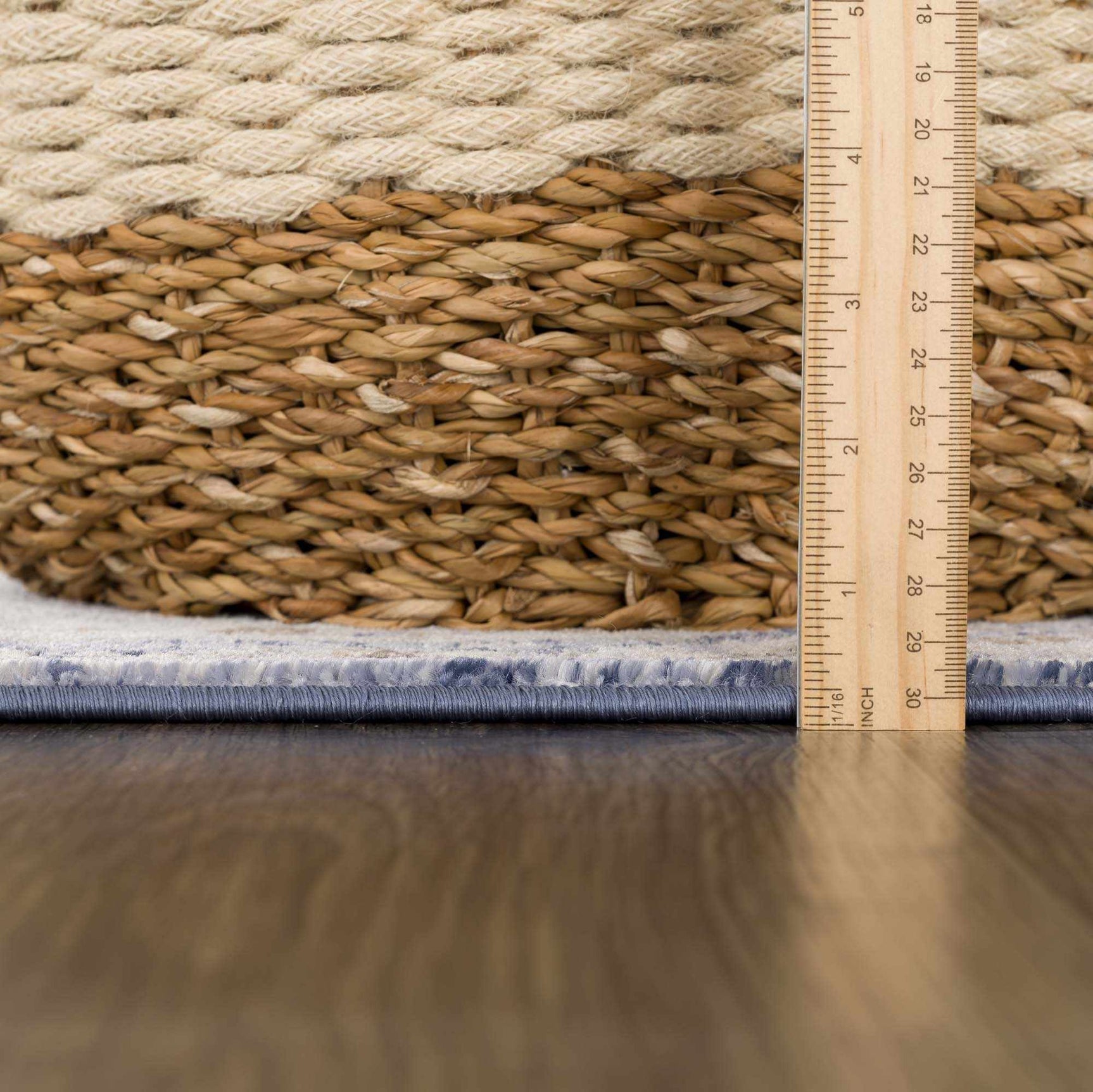 Parkerfield Blue Area Rug - Ornate Home