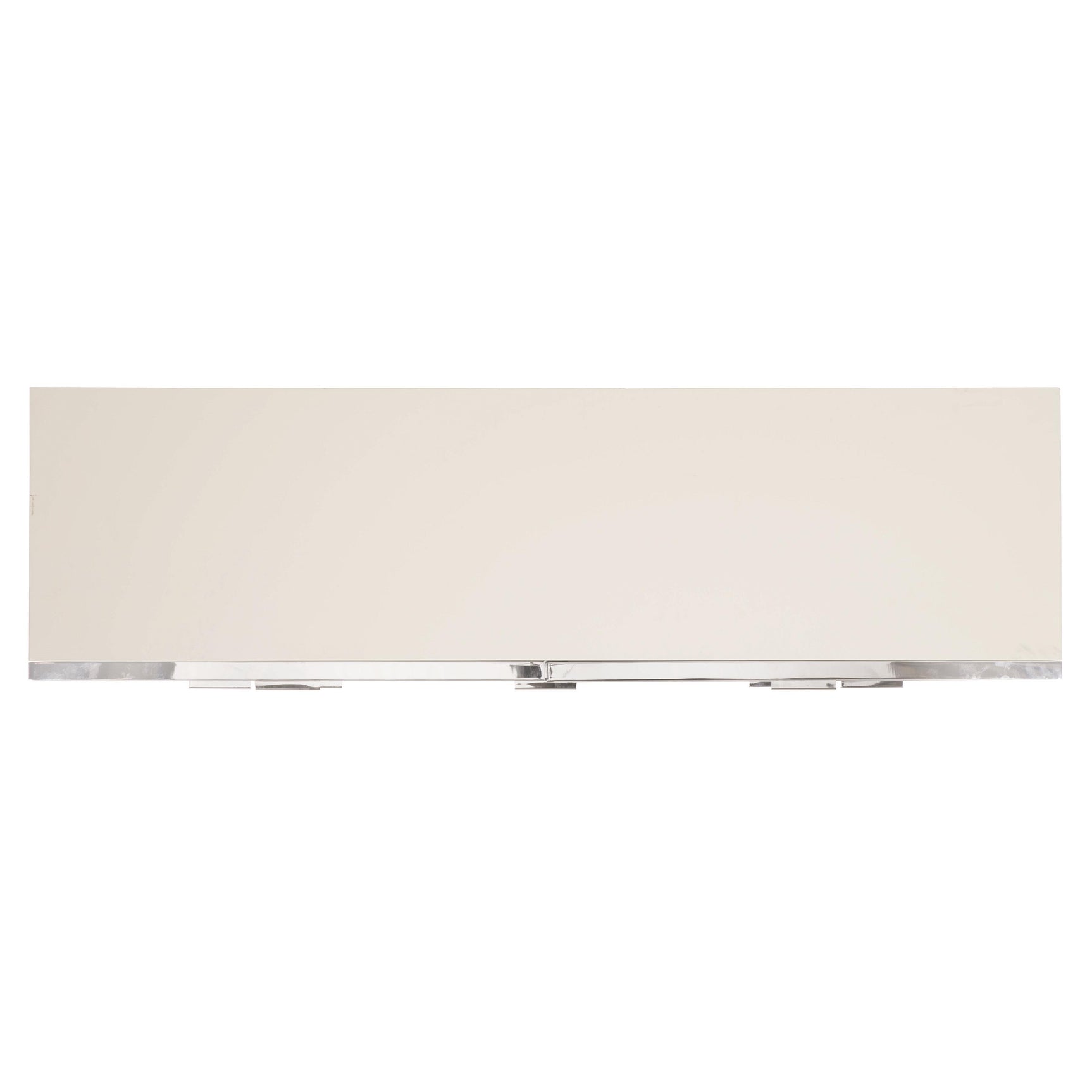 Parkhurst High Sheen White/Silver Leaf Dresser - Ornate Home