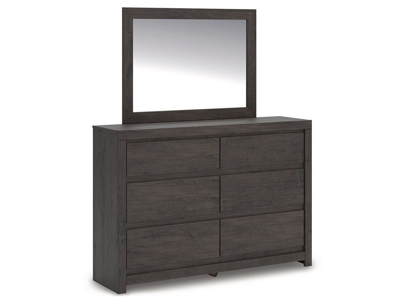 Parlayon Charcoal Dresser & Mirror (Online Special Price) - Ornate Home
