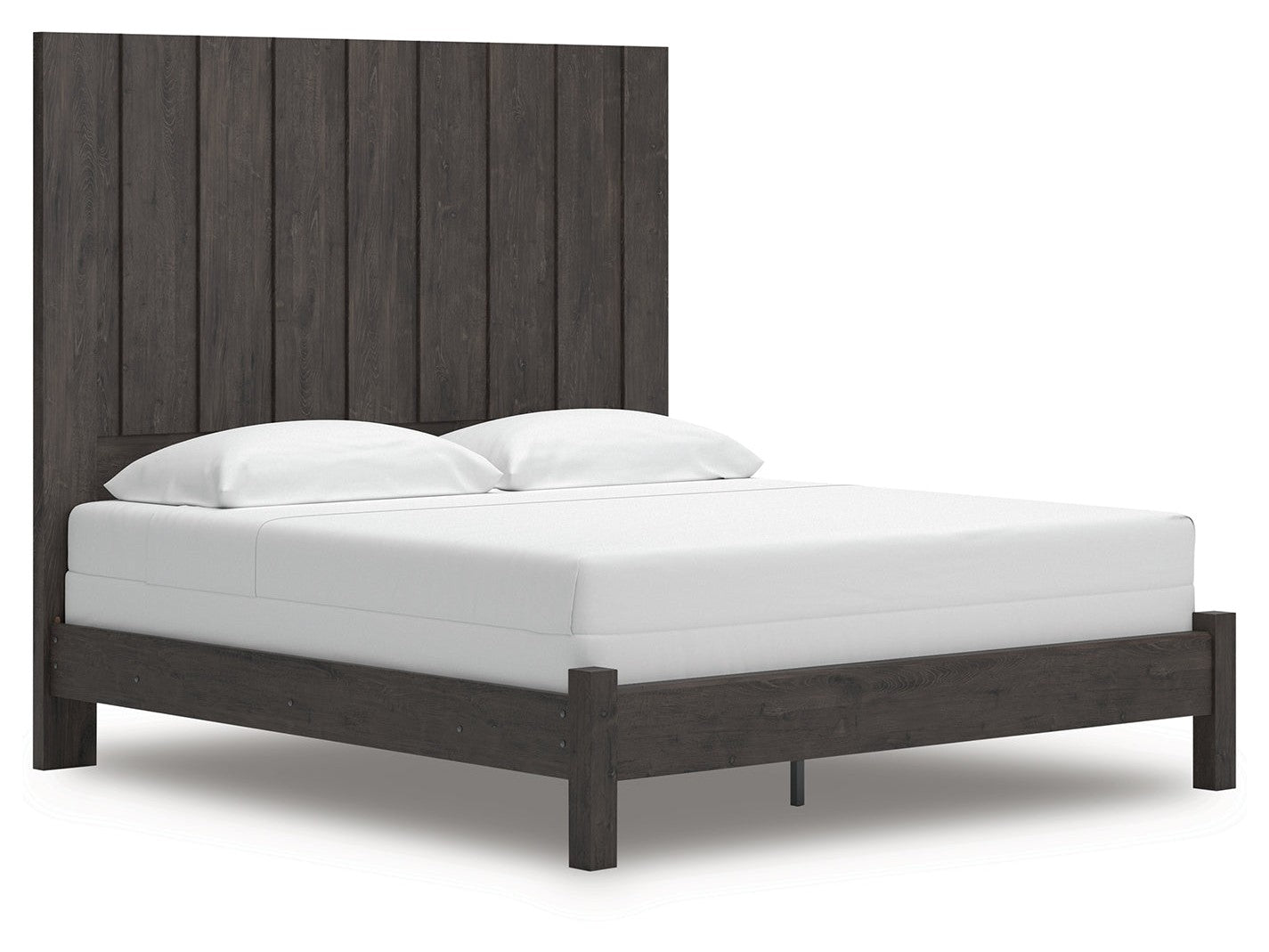 Parlayon Charcoal King Panel Bed - Ornate Home