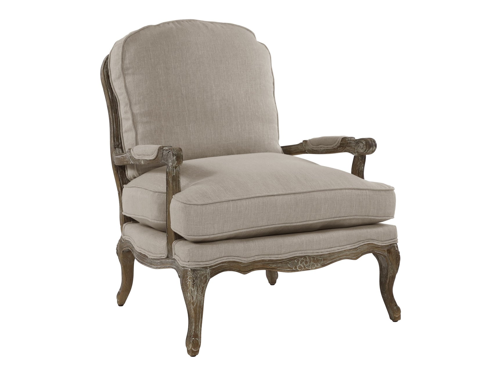 Parlier Gray Weathered Accent Chair - Ornate Home