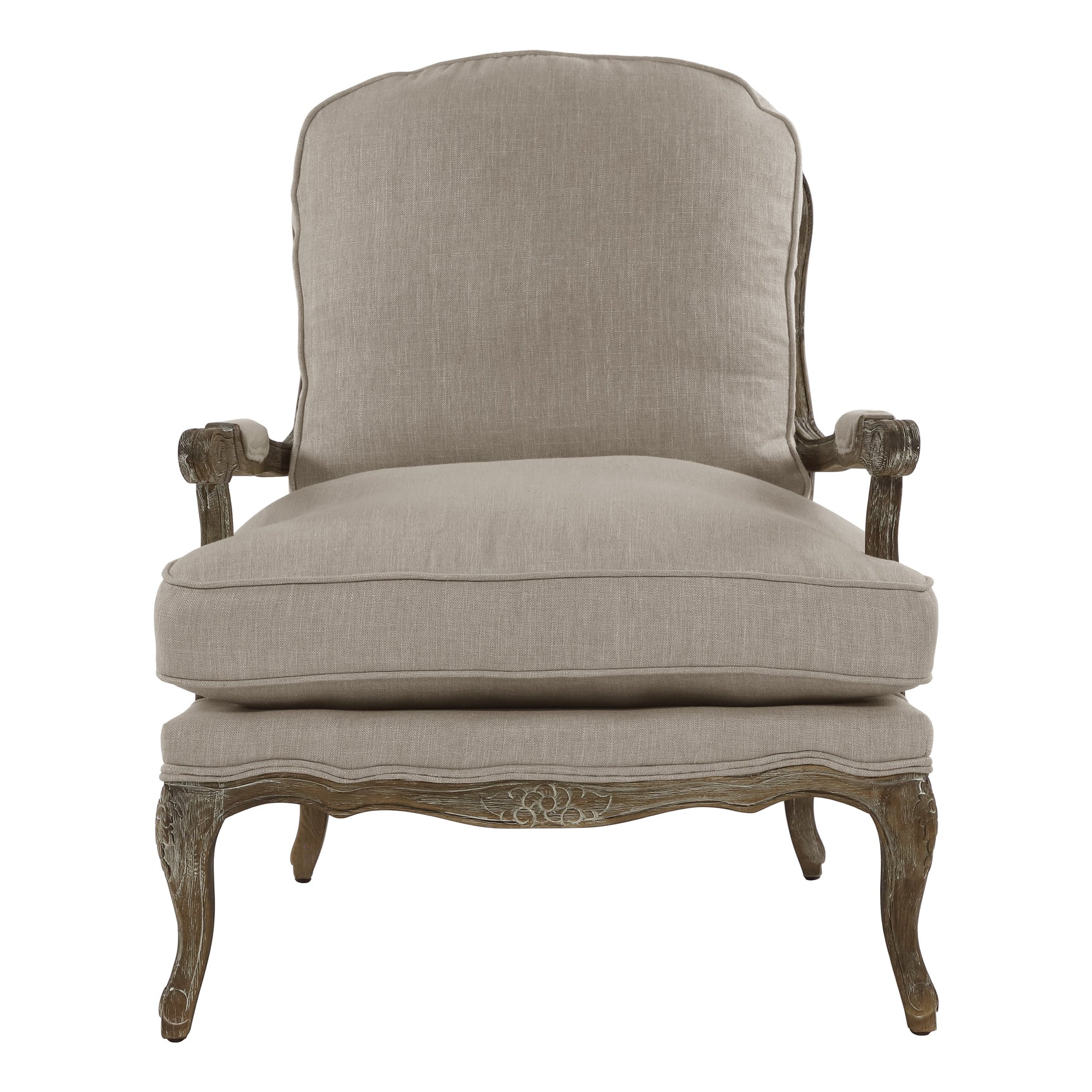 Parlier Gray Weathered Accent Chair - Ornate Home